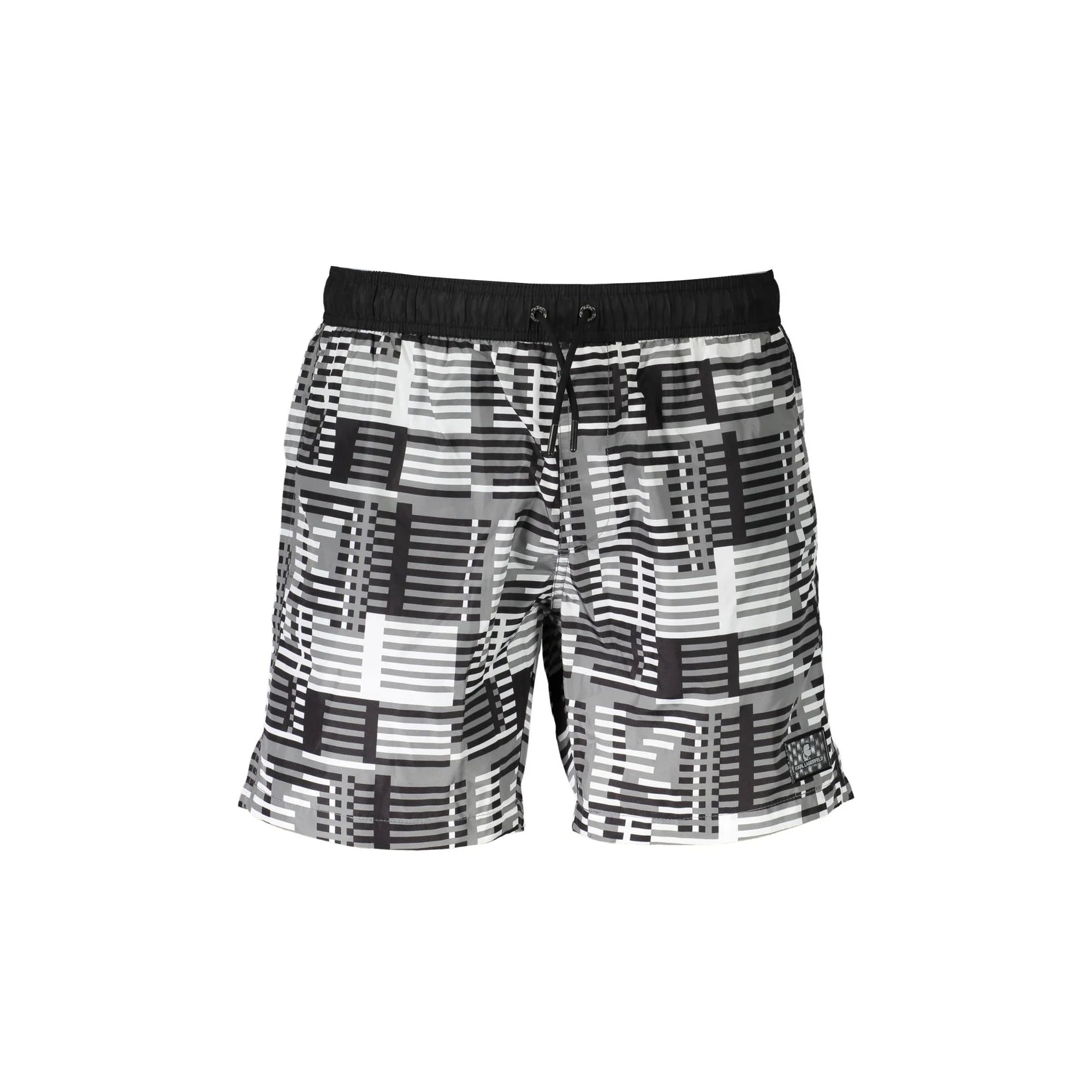 Karl Lagerfeld Beachwear Costume da Mare Uomo Nero Logo - foto prodotto